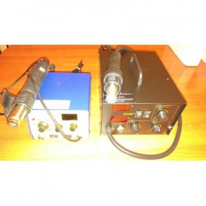 ESTACION DE SOLDAR SMD852D  2 EN UNO CAUTÍN Y PISTOLA DE CALOR