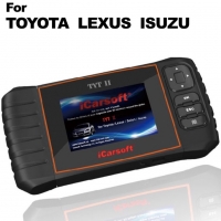 ESCANER AUTOMOTRIZ PARA TOYOTA, LEXUS E ISUZU MARCA ICARSOFT MODELO TYTII