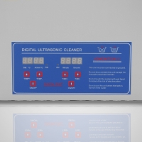 J) Tina de ultrasonido 22 lts con elemento térmico y frecuencia 40 kHz