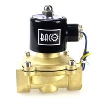 Válvula Solenoide Bronce  Aire, Gas, Agua, Diésel  12-240v