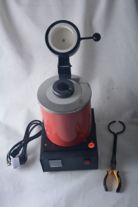 Horno Para Fundición Oro, Plata, Estaño, Aluminio Hasta 2kg