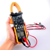 HYELEC MS2008A Digital Multímetro de abrazadera AC   DC Voltaje   corriente alterna   probador de resistencia