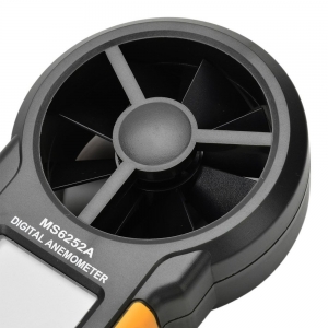 Hyelec MS6252A Anemómetro digital Retroiluminación Medición de la velocidad del aire