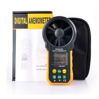 Hyelec MS6252A Anemómetro digital Retroiluminación Medición de la velocidad del aire