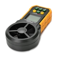 Hyelec MS6252A Anemómetro digital Retroiluminación Medición de la velocidad del aire