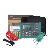 MASTECH MS2302 Medidor de Resistencia de tierra Automatico Manual