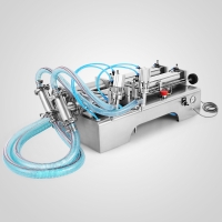 MAQUINA LLENADORA DE LIQUIDOS NEUMATICA DE 100-1000ML DE DOBLE BOQUILLA