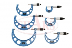 JUEGO DE 6 MICROMETROS PREMIUM DE 0-6 PULGADAS