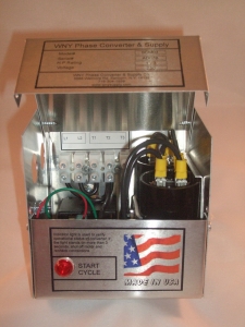 CONVERTIDOR DE FASE ESTATICO PARA 1-3 HP MOD. SCM03 MARCA WNY