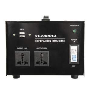 Convertidor Transformador Voltaje 2000w 110-220 Y 220-110