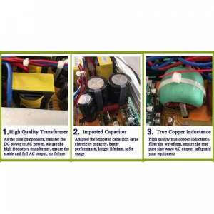 Inversor De Onda Pura Sinusoidal 4000w 8000 Pico Uso Rudo