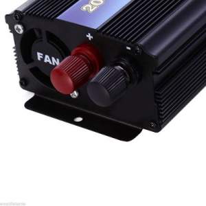 INVERSOR DE CORRIENTE 2000W 12v Dc A 220 Ac