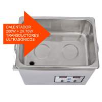 H) TINA DE LIMPIEZA POR ULTRASONIDO 5L