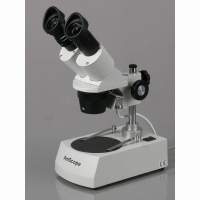 MICROSCOPIO BINOCULAR 40X-80X CON LUCES DUALES