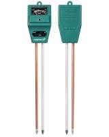 MEDIDOR DE pH, CONTENIDO DE HUMEDAD Y CANTIDAD DE LUZ.