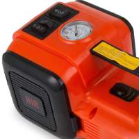 KIT GATO ELECTRICO 12V LEVANTA HASTA 3 TONELADAS   TORQUE DE 480 N.m   BOMBA PARA INFLAR NEUMATICOS