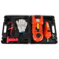 KIT GATO ELECTRICO 12V LEVANTA HASTA 3 TONELADAS   TORQUE DE 480 N.m   BOMBA PARA INFLAR NEUMATICOS