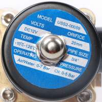 VALVULA SOLENOIDE DE 3/4 