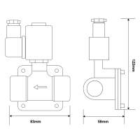 VALVULA SOLENOIDE DE 3/4 