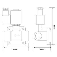 VALVULA SELENOIDE DE 1/2 