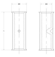 CONECTORES DE EMPALME SIN AISLAMIENTO 6 A 4/0 AWG MARCA TEMCO