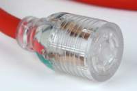 CABLE EXTENSIÓN PARA GENERADOR 125V/250V DE 50 PIES COLOR ROJO MARCA TEMCO