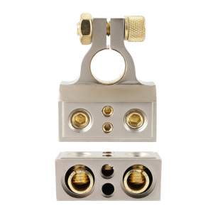 JUEGO DE TERMINALES DE ZINC Y LATON PARA BATERIAS USO AUTOMOTRIZ 4/8 AWG