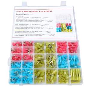 JUEGO DE TERMINALES DE CABLE 480 PZAS