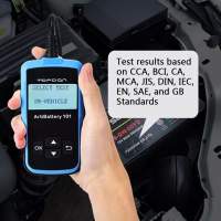 ANALIZADOR PROBADOR BATERIAS Y SISTEMA DE CARGA AUTOMOTRIZ MARCA TOP-DON MODELO ARTI-101