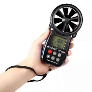 ANEMOMETRO TERMOMETRO DIGITAL PORTATIL 0-30M S MARCA HOLDPEAK MODELO HP-866B