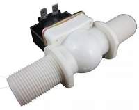 Medidor de Flujo con Pantalla 3/4 Pulgada con Valvula Solenoide 110v