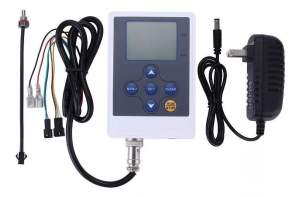 MEDIDOR DIGITAL DE FLUJO 2 PULGADAS CON PANTALLA Y TERMÓMETRO