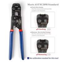 KIT PINZAS CRIMPADORAS PONCHADORAS TIPO PEX 3/8 A 1 PULG