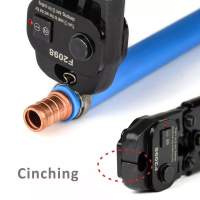 KIT PINZAS CRIMPADORAS PONCHADORAS TIPO PEX 3/8 A 1 PULG