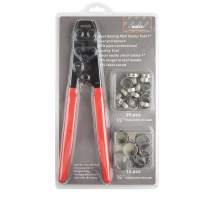 PINZA PONCHADORA IWISS ENGARZADORA DE ABRAZADERAS 3/8 A 1