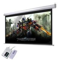 PANTALLA AUTOMATIZADA PROYECTOR 92 CON CONTROL REMOTO 16.9