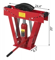 DOBLADOR DE TUBOS HIDRAULICO 12 TON 6 MEDIDAS MARCA  VEVOR MODELO  849504837862