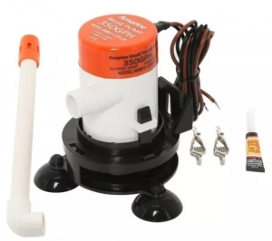 BOMBA AERADORA PARA ESTANQUES ACUARIOS 12V 350GPH