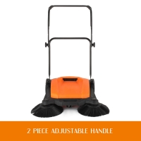 BARREDORA PROFESIONAL MANUAL, DOS ESCOBAS LATERALES 25” MARCA  VEVOR MODELO  RT-650S