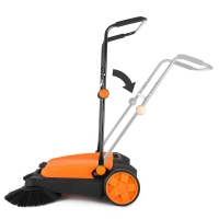 BARREDORA PROFESIONAL MANUAL, DOS ESCOBAS LATERALES 25” MARCA  VEVOR MODELO  RT-650S