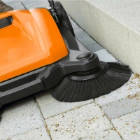 BARREDORA PROFESIONAL MANUAL, DOS ESCOBAS LATERALES 25” MARCA  VEVOR MODELO  RT-650S