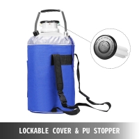 CONTENEDOR DE NITRÓGENO LÍQUIDO MARCA  VEVOR MODELO  3LCONT