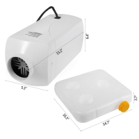 CALENTADOR DE COMBUSTIBLRE DIESEL 12V, 5KW MARCA  VEVOR MODELO  CCD12 