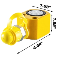 CILINDRO DE GATO HIDRÁULICO MÁX. CAPACIDAD HASTA 5T, SIN BOMBA. MARCA  VEVOR MODELO  FPY-5