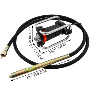 Vibrador Para Concreto 16000rpm Con Poker De 4.5m 110v