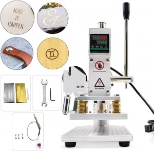 MAQUINA PARA ESTAMPADO CON CALOR HOT STAMPING 10X13CM