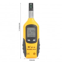MEDIDOR DIGITAL DE HUMEDAD TEMPERATURA AMBIENTAL
