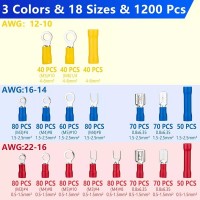 JUEGO DE 1200 TERMINALES PARA CABLE