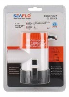 BOMBA SOLAR SUMERGIBLE PARA BOTE 1100GPH 12V 3AMP