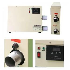 CALENTADOR ELÉCTRICO PARA PISCINAS 240V 18KW 9M3